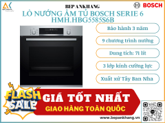 Lò nướng Bosch serie 6 HBG5585S6B - Nhập Khẩu Tây Ban Nha